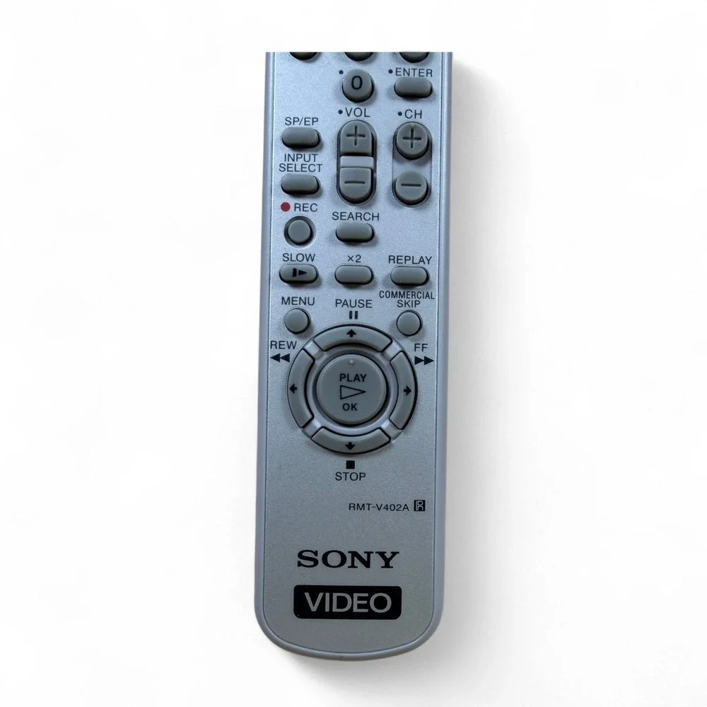 Sony RMTV-402A Remote Control for SLVN-750 VCR Original Genuine Tested Works OEM